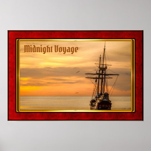 The Sunrise Voyage Poster (Voorkant)