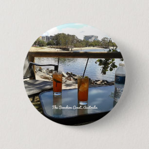 The Sunshine Coast Australia photo Ronde Button 5,7 Cm