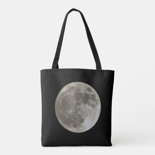 The Supermoon Shopping Bag Tote Bag (Achterkant)