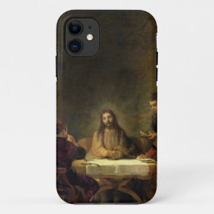 The Supper at in Emmaus, 1648 (olie op het paneel) iPhone 11 Hoesje