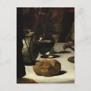 The Supper in Emmaus, 1601 Briefkaart