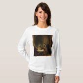 The Supper in Emmaus, 1648 T-shirt (Voorkant volledig)
