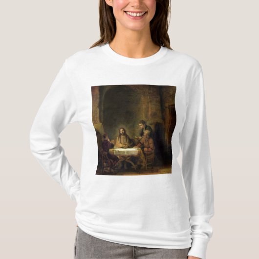 The Supper in Emmaus, 1648 T-shirt (Voorkant)