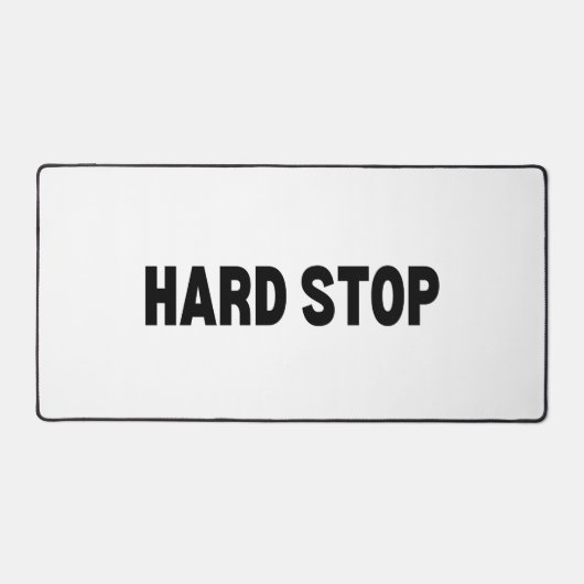 The Surface of Finality | Hard Stop Command  Bureaumat (Voorkant)