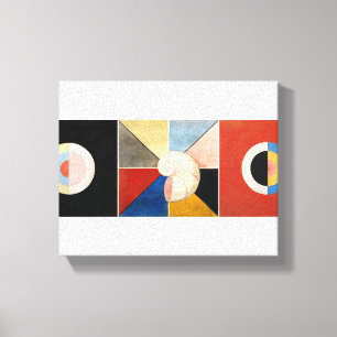 The Swan, Group IX van Hilma af Klint Canvas Afdruk