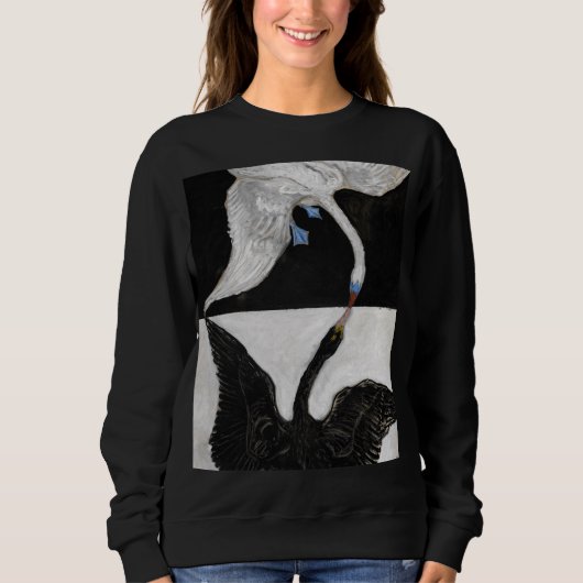 The Swan No.1 van Hilma af Klint Trui (Voorkant)