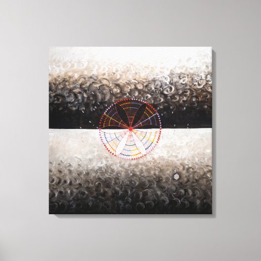 The Swan, nr. 10 | Hilma af Klint | Canvas Afdruk (Voorkant)