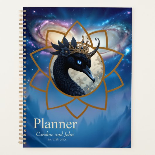 The Swan Who Guards the Moon Planner (Voorkant)