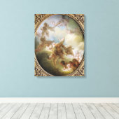 The Swarm of Cupids, c.1767 Canvas Afdruk (Insitu (Houten vloer))