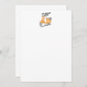 THE SWEET LIFE MOTORCYCLE Invitation (Devant / Derrière)