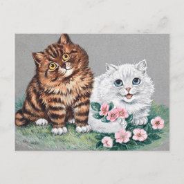 The Sweetest Pair, Louis Wain Briefkaart