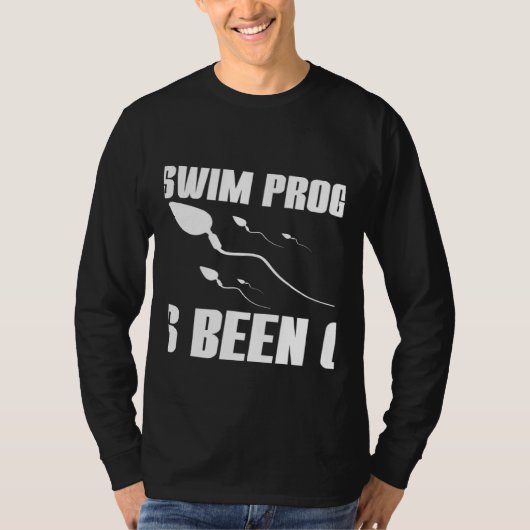 The Swim Program Has Been Cut T-shirt (Voorkant)