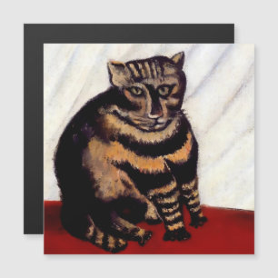 "The Tabby" van Henri Rousseau Magnetische Uitnodiging