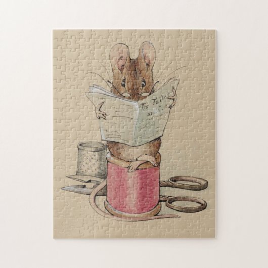 The Tailor Mouse (van Beatrix Potter) Legpuzzel (Verticaal)