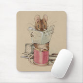 The Tailor Mouse (van Beatrix Potter) Muismat (Met muis)