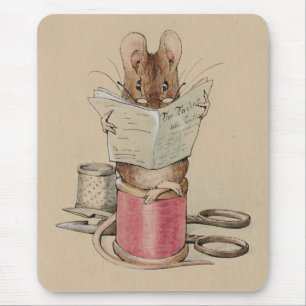 The Tailor Mouse (van Beatrix Potter) Muismat