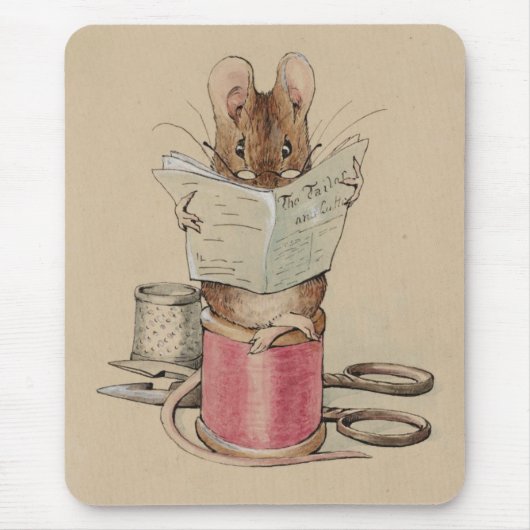 The Tailor Mouse (van Beatrix Potter) Muismat (Voorkant)