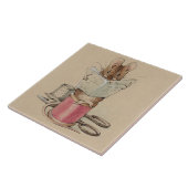 The Tailor Mouse (van Beatrix Potter) Tegeltje (Zijkant)