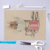 The Tailor Mouse (van Beatrix Potter) Tissuepapier (Craft)