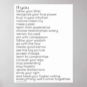 The Tarot Manifesto Poster