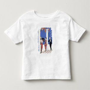 The Taste of Shawls, 1922 (pochoir print) Kinder Shirts