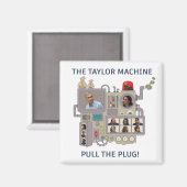 The Taylor Machine Magneet (Voorkant / Achterkant)