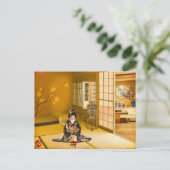 The Tears of Madama Butterfly Briefkaart (Staand voorkant)