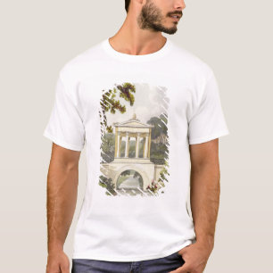 The Temple Bridge, van Ackermann's 'Repository of T-shirt