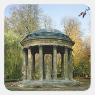 The Temple of Love in the Parc du Petit Vierkante Sticker