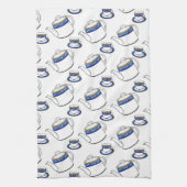 thé temps serviette de cuisine (Vertical)