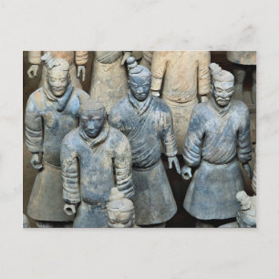 The Terra-cotta Warriors, Xi'an, China Briefkaart