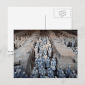 The Terra-cotta Warriors, Xi'an, China Briefkaart (Voorkant / Achterkant)