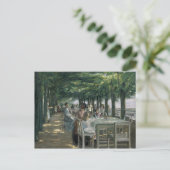 The Terrace at the Restaurant Briefkaart (Staand voorkant)