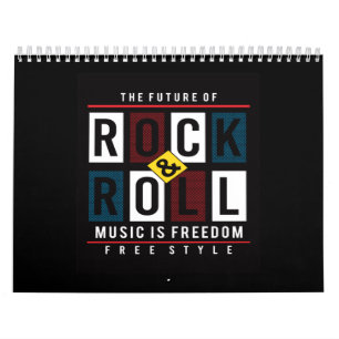 The texture of rock and roll music is freedom free kalender