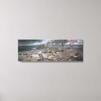 The TFrench on Hill 468 - Wrapped Canvas