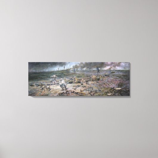 The TFrench on Hill 468 - Wrapped Canvas Afdruk (Voorkant)