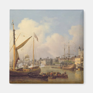 The Thames and the Tower of London, zogenaamd op t Magneet