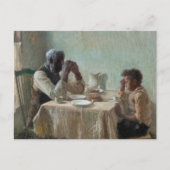 The Thankful Poor, 1894 door Henry Ossawa Tanner Briefkaart (Voorkant)