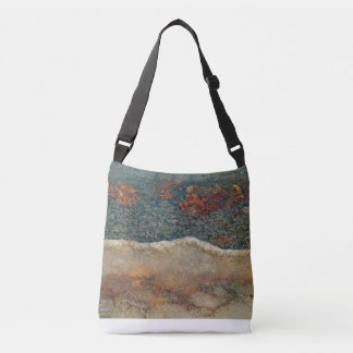 The Thaw Abstract Photographic Art Crossbody Tas