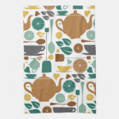 Thé, thé, serviette de thé (Vertical)