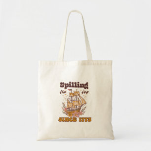 The Thee Moffelen Sinds 1773 Patriottische Quote Tote Bag
