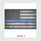 The Thin Blue Line Sticker (Vel)