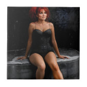 The Thinking Room ceramic tile Tegeltje (Voorkant)