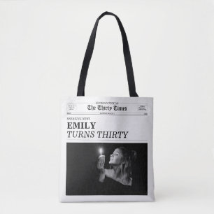 The Thirty Times Krant 30e Verjaardagsfeestje Draagtas