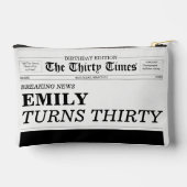 The Thirty Times Newspaper 30th Birthday Party Etui (Achterkant)