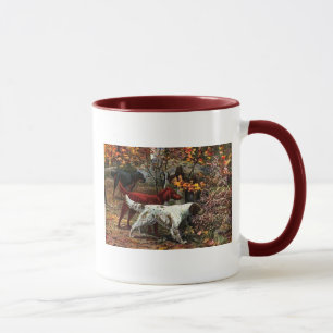 The Three Setters Ceramic Ringer Mug