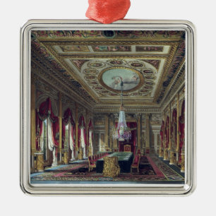 The Throne Room, Carlton House, uit 'The History' Metalen Ornament