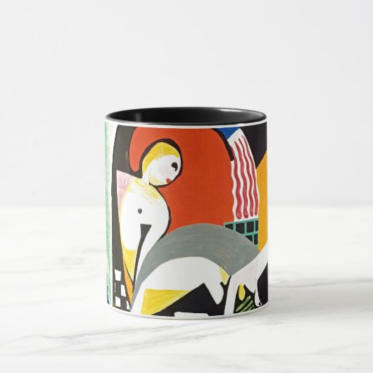 The Thundershower Modern Art Mug (Centre)