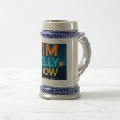 The Tim Kelly Show Beer Stein Bierpul (Voorkant rechts)