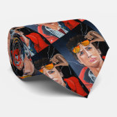 The Time Traveller Painting by Alfred Fox Stropdas (Opgerold)